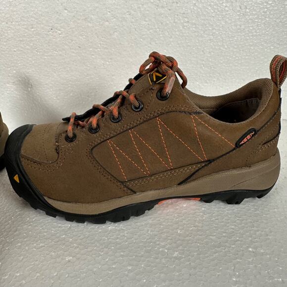 Keen Mesa ESD Steel Toe Slip Resistant Work Boots Women's 7 Brown F2413-11 *Flaw - Picture 7 of 12